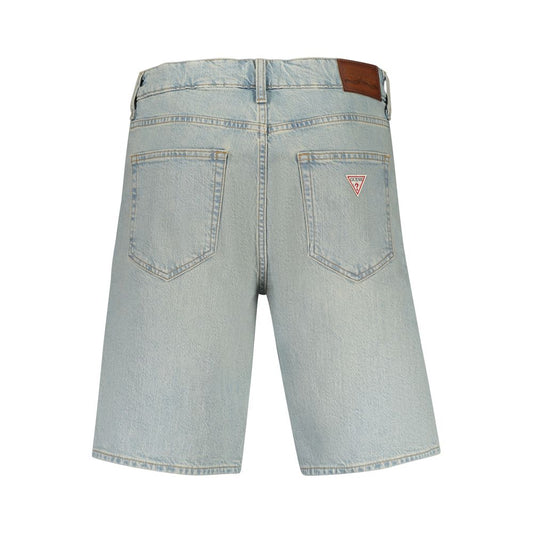Bermudas de algodón Guess Jeans Azzurro para hombre