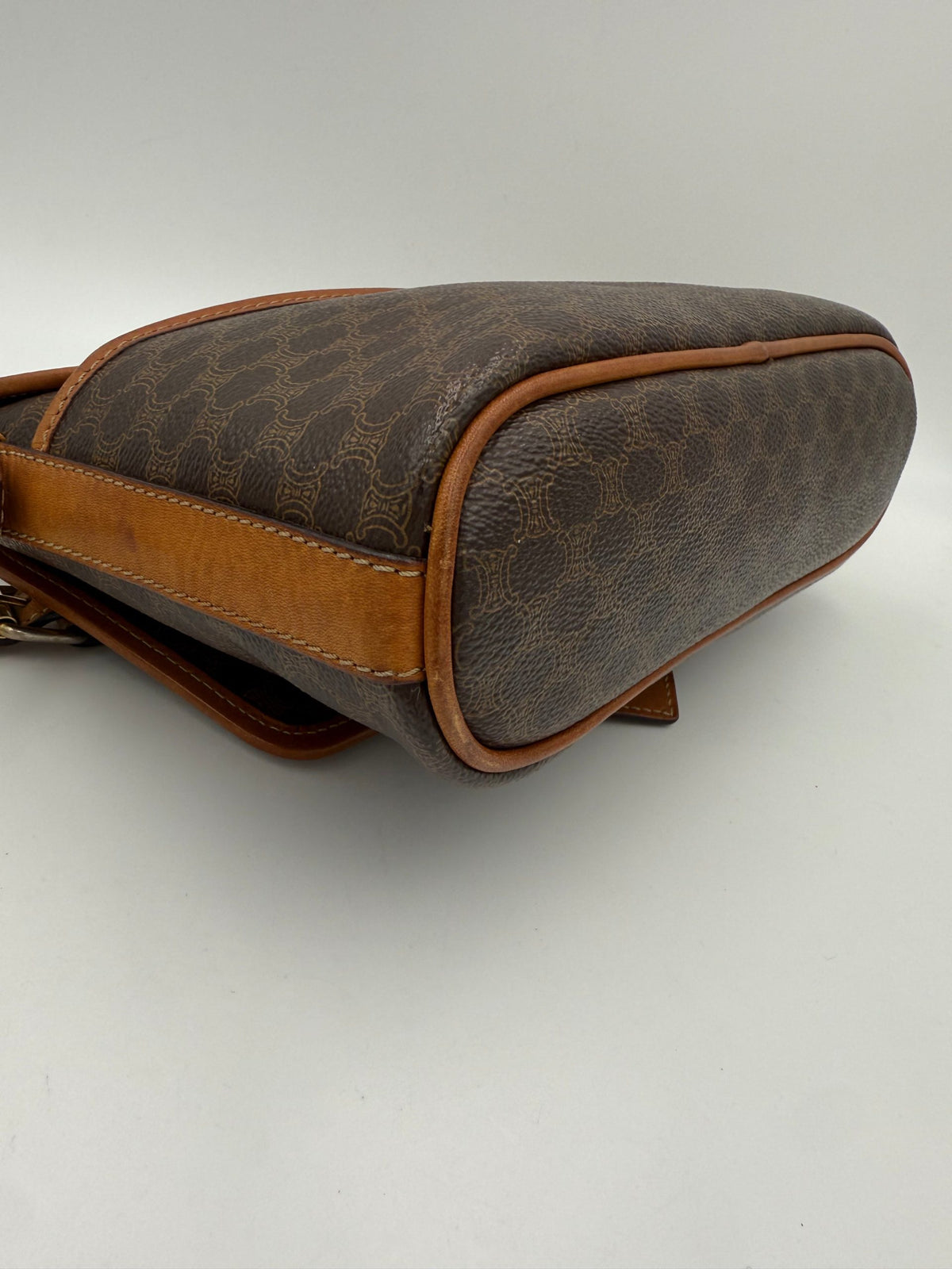 Bolso Céline Triomphe De Monograma Vintage Clásico
