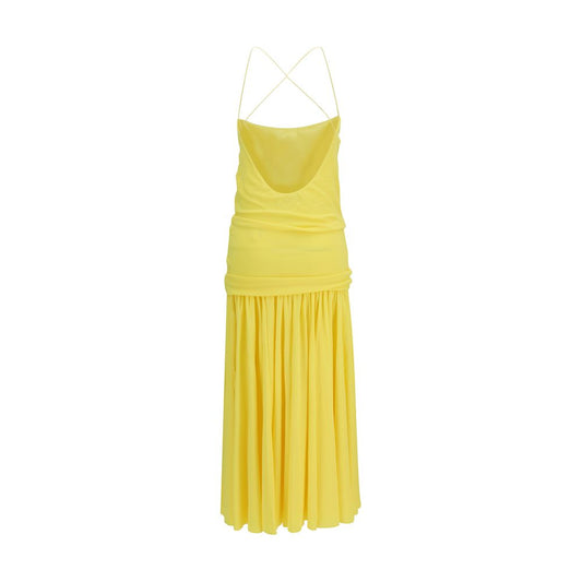 Vestido informal Jacquemus bicolor de viscosa