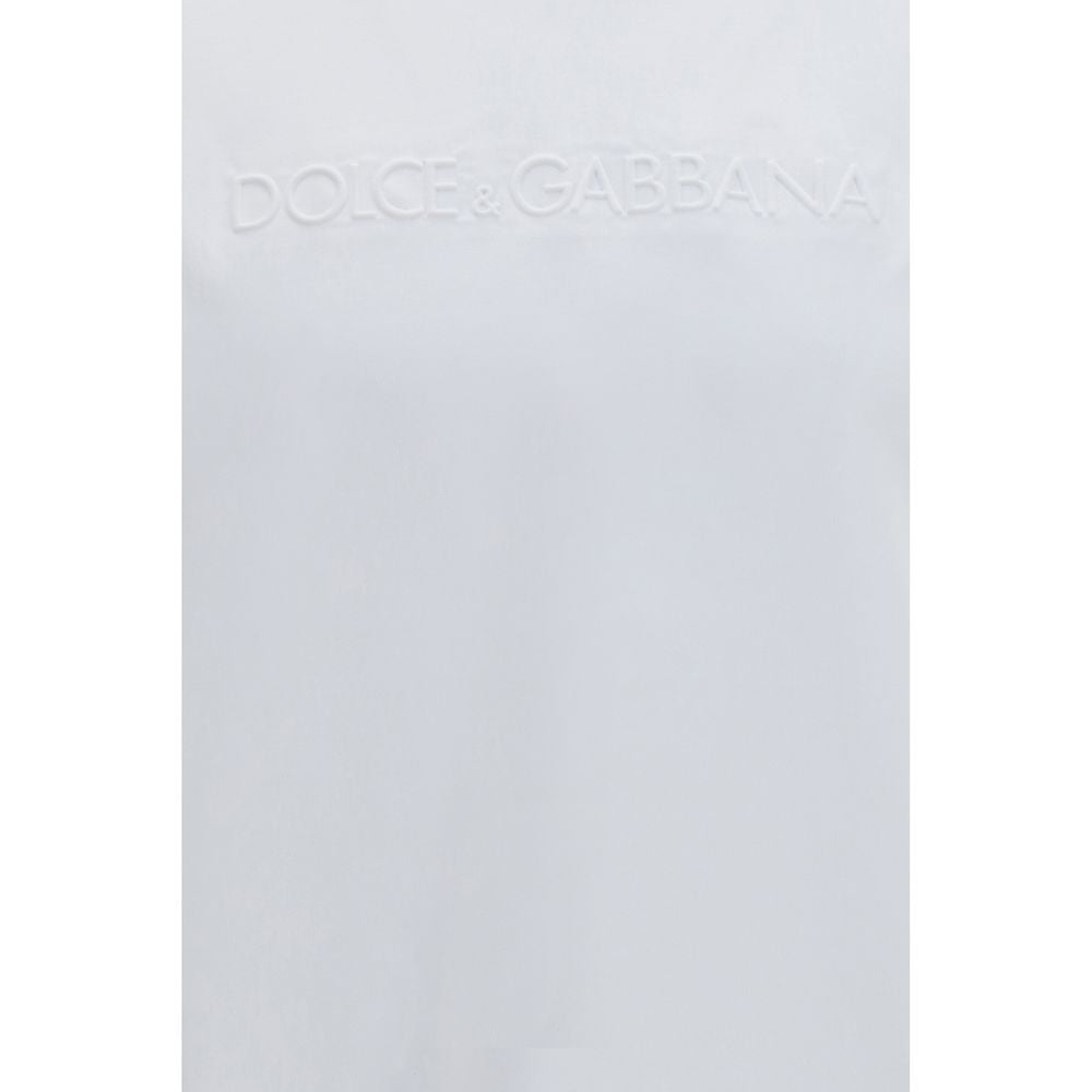 T-shirt classique en coton blanc Dolce & Gabbana
