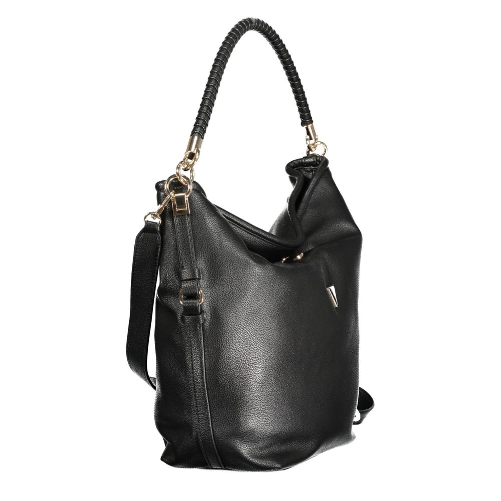 Guess Jeans Nero Polyurethane Women's Shoulder Bag