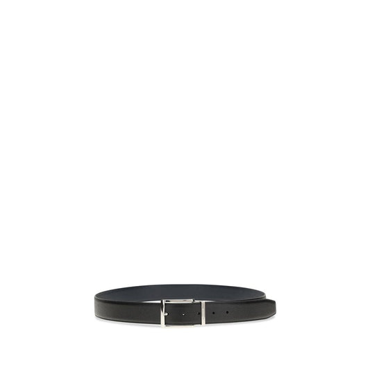 Cinturón regular Ferragamo de piel de becerro azul Bos Taurus