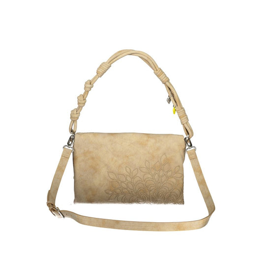 Desigual Beige Polyurethane Women Handbag