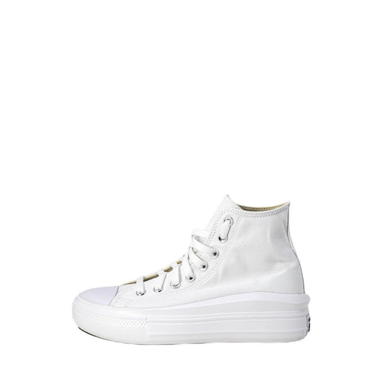 Zapatillas Converse blancas de algodón de caña alta