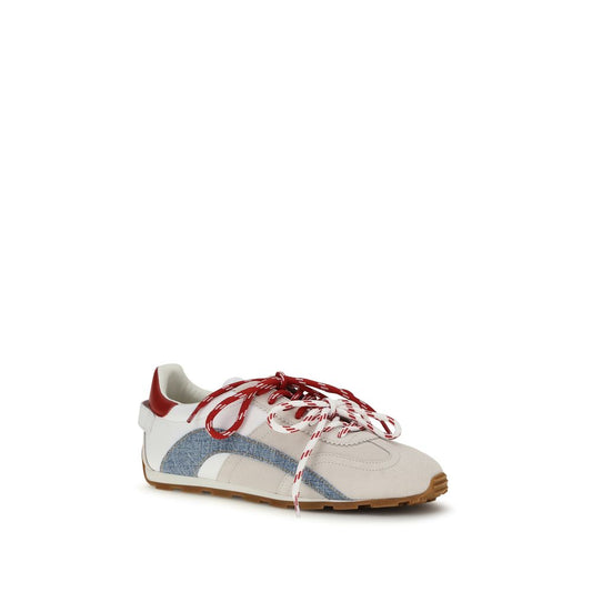 Zapatillas bajas de piel de becerro multicolor Bos Taurus Dsquared²