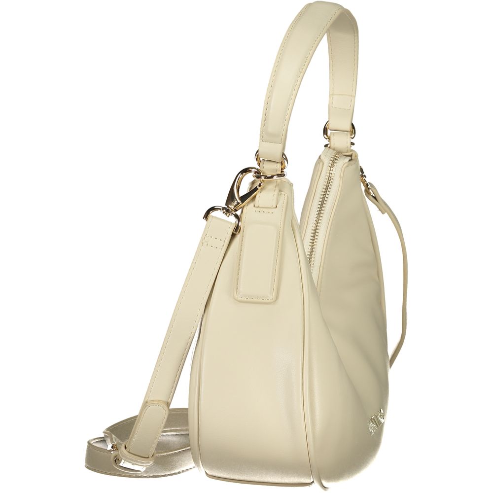 Sac femme en polyuréthane beige Mario Valentino