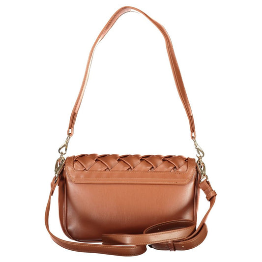 Bolso de mujer de poliuretano marrón Mario Valentino