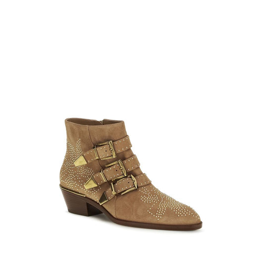 Tobilleras Chloé Modelo Bos Taurus En Piel De Ternera Multicolor