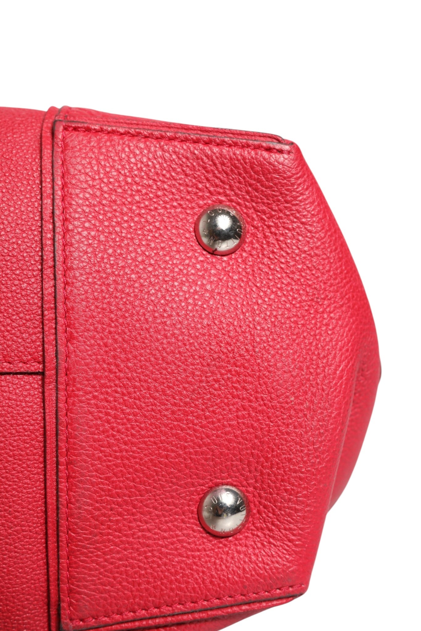 Louis Vuitton Griottes Soft Lockit MM Taurillon Leather Shoulder Bag