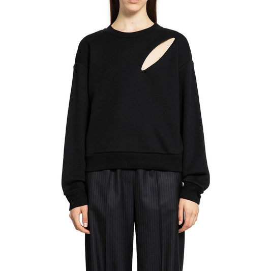 Sudadera Alexander McQueen de algodón negro
