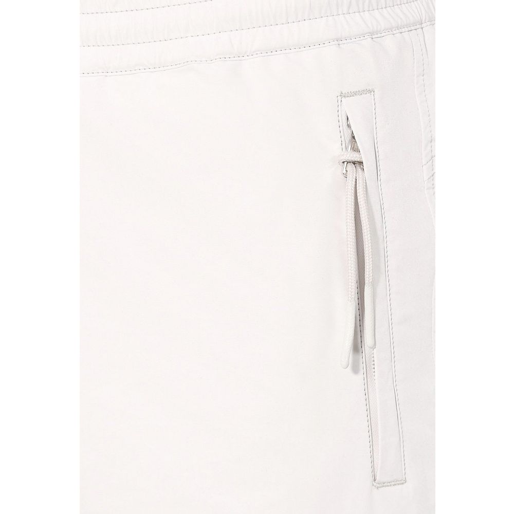 Pantalon décontracté en polyester gris pour homme Moncler