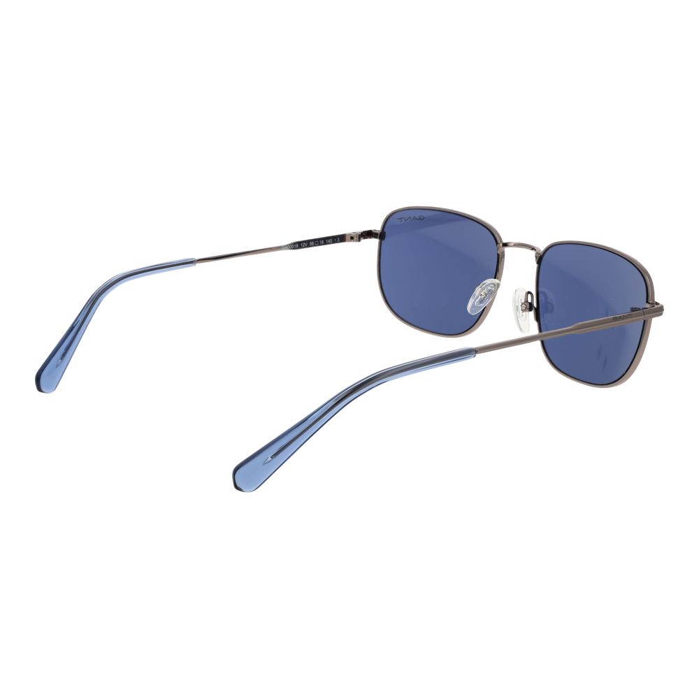 Lunettes de soleil Gant en métal gris