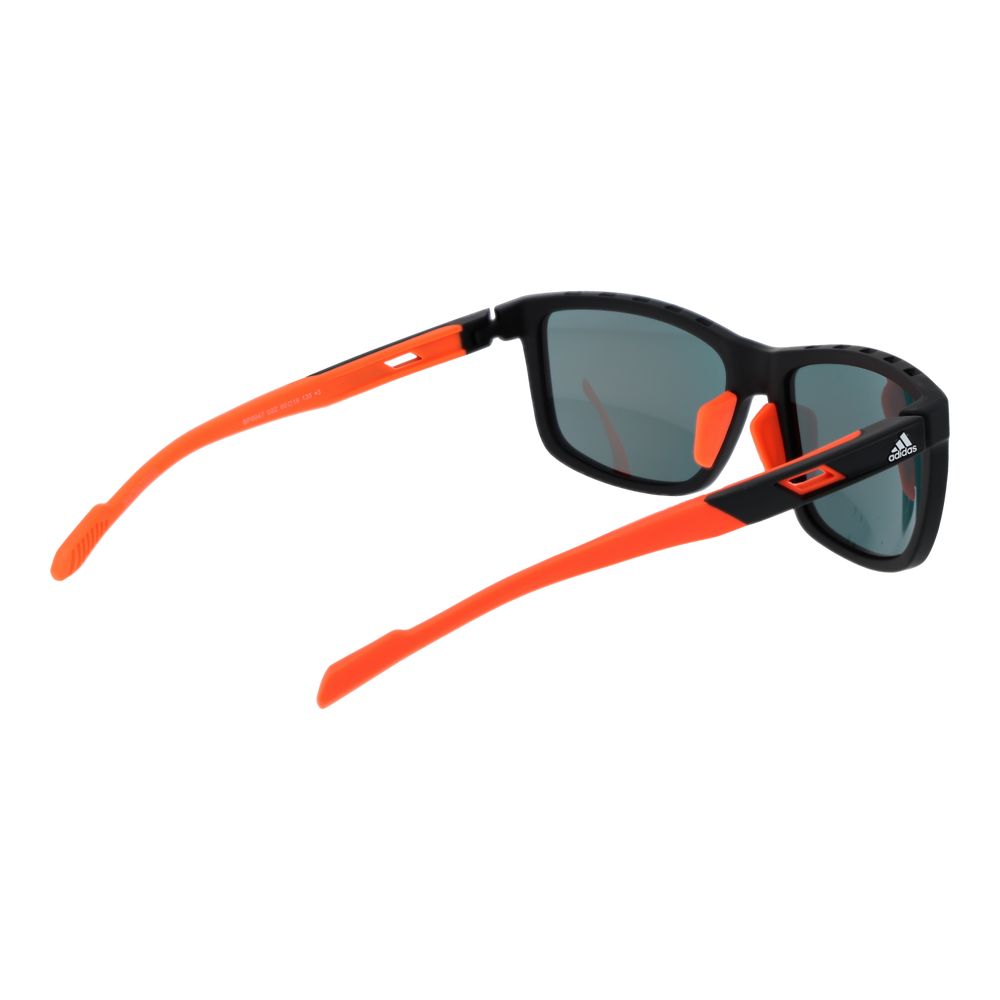 Lunettes de soleil Adidas en plastique noir