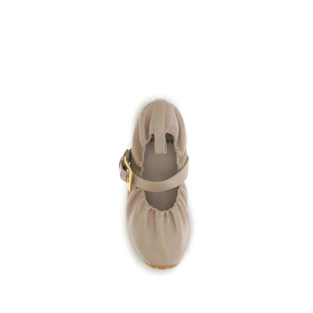 Bailarinas Balmain Beige de Cordero Ovis Aries Aries