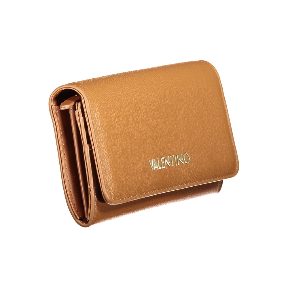 Cartera de mujer de poliuretano marrón Mario Valentino