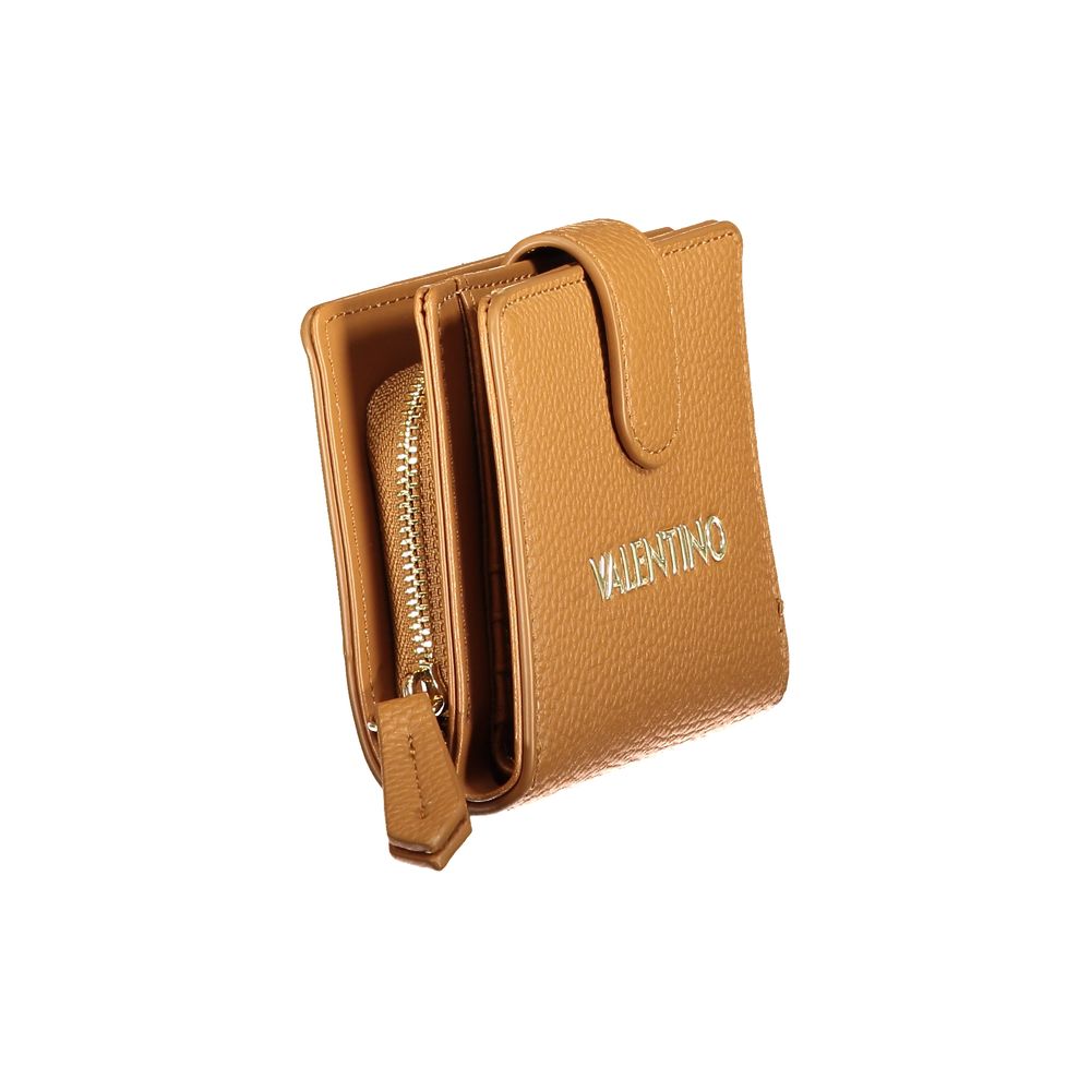 Cartera de mujer de poliuretano marrón Mario Valentino