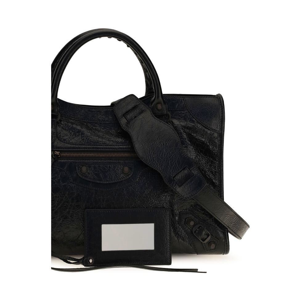 Bolso Balenciaga negro de piel de cordero Ovis Aries Aries