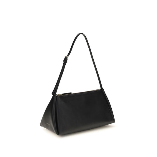 Bolso de piel de becerro negra Bos Taurus de Calvin Klein