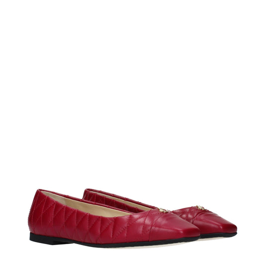 Bailarinas Jimmy Choo de cuero rosa