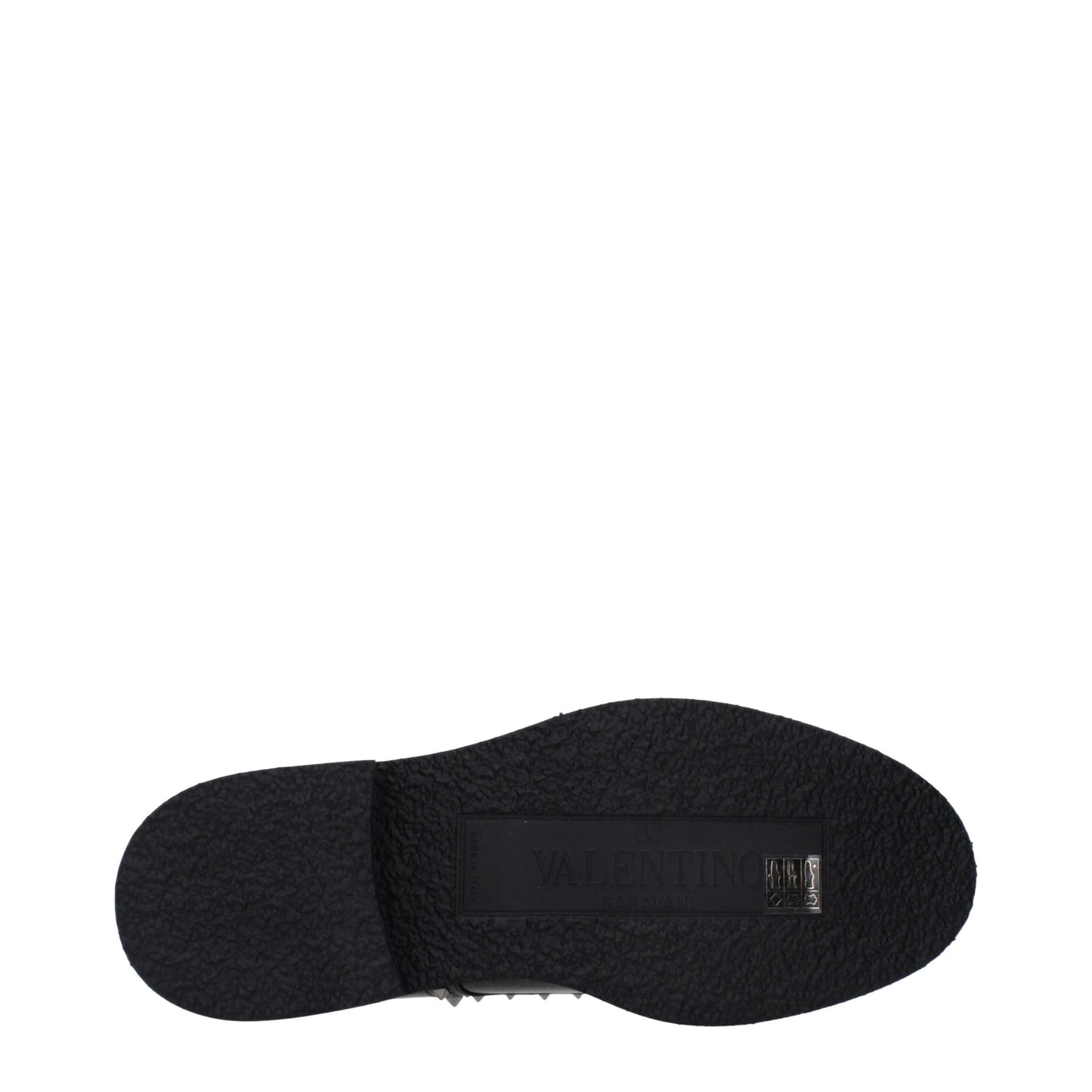 Zapatos Oxford y Derby Valentino Garavani de cuero negro