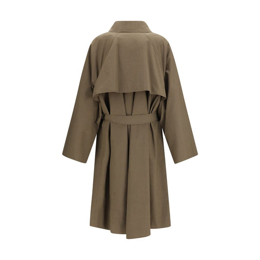 Gabardina de algodón bicolor Calvin Klein