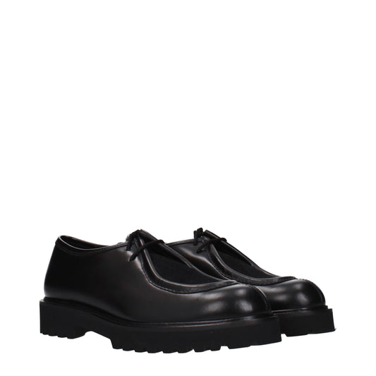 Zapatos Oxford y Derby Max Mara de piel negra