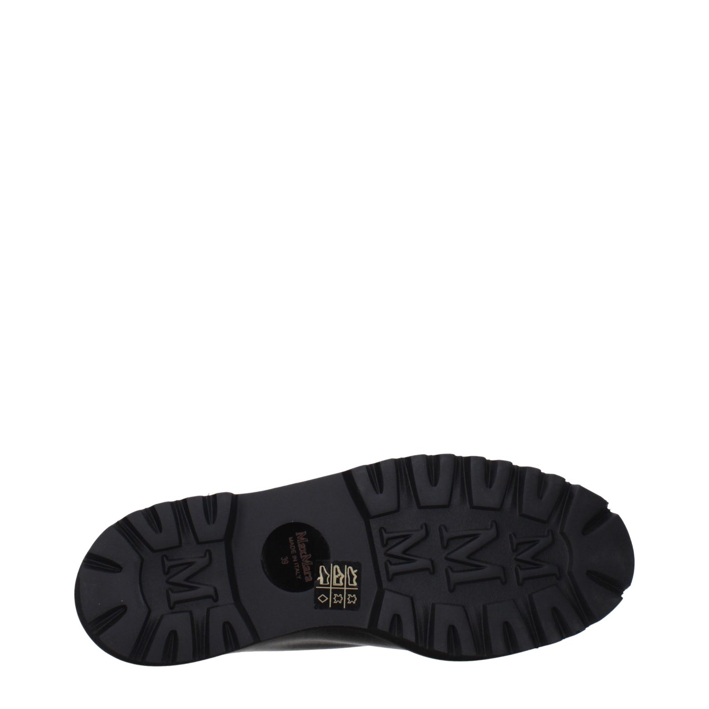 Zapatos Oxford y Derby Max Mara de piel negra