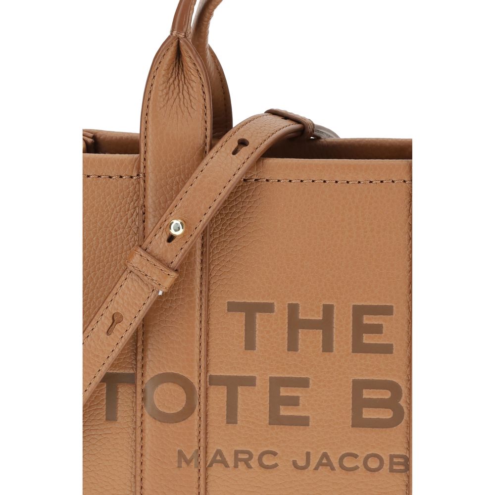 Bolso De Mano Marc Jacobs De Cuero De Becerro Marrón - Colección Bos Taurus
