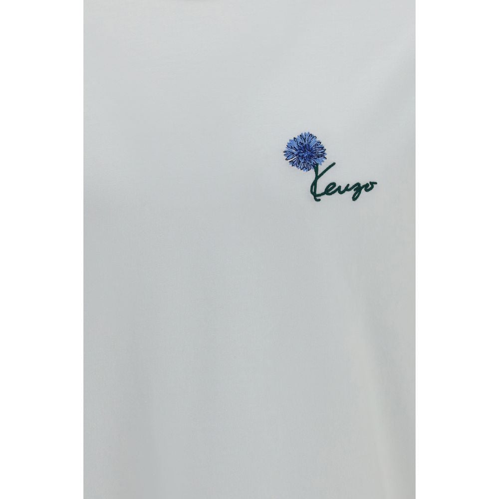 Kenzo Camiseta De Algodón - Caída Fluida Y Ajuste Regular