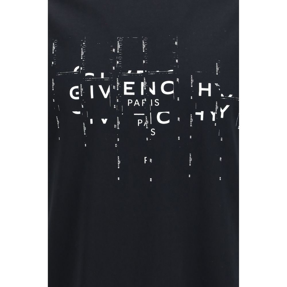 Givenchy Black Cotton Photographic Collection T-Shirt