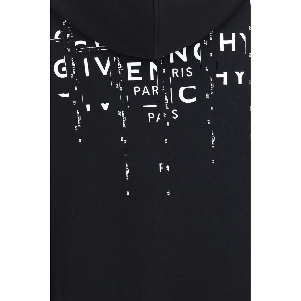 Sudadera negra de algodón de Givenchy
