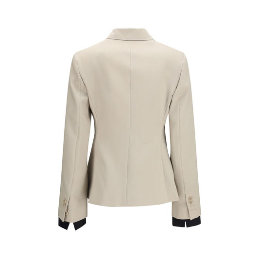 Blazer Max Mara Beige Lana Oveja Aries