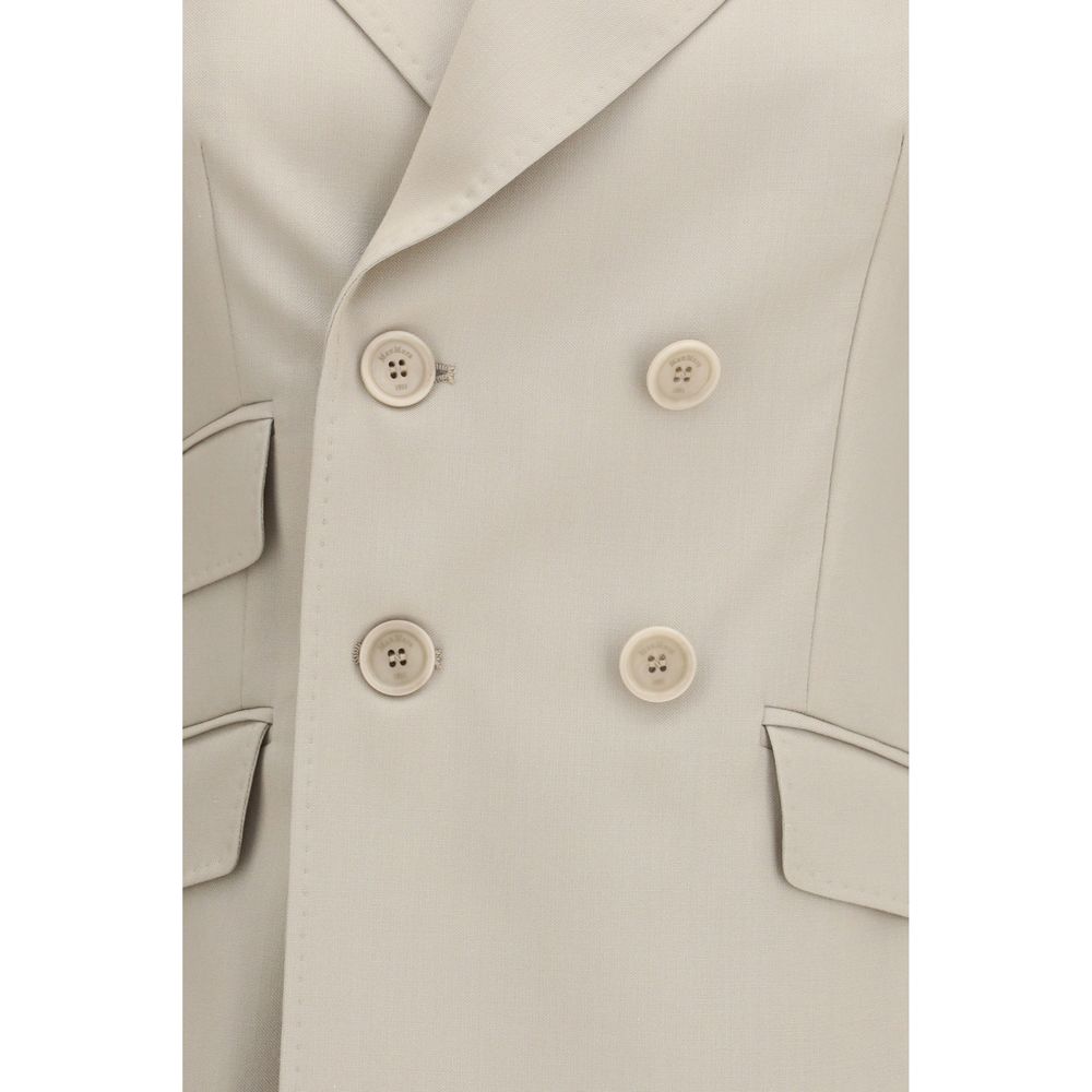 Blazer Max Mara Beige Lana Oveja Aries