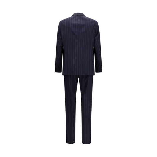 Traje de dos piezas Hugo Boss Black Blue Wool Oves Aries