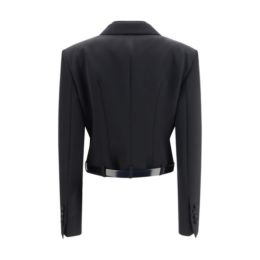 Chaqueta de lana negra Oves Aries de Dolce & Gabbana