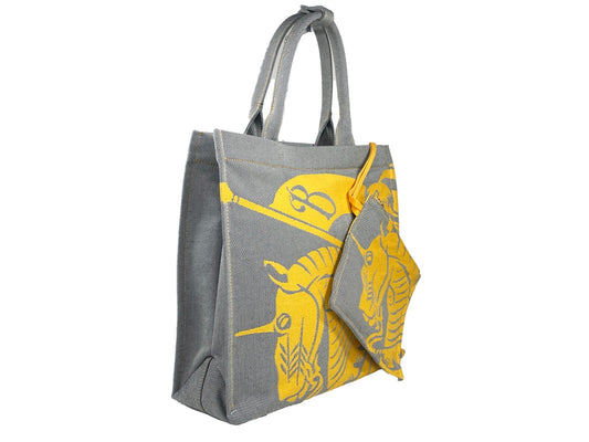 Bolso tote Burberry EKD Canvas con monedero