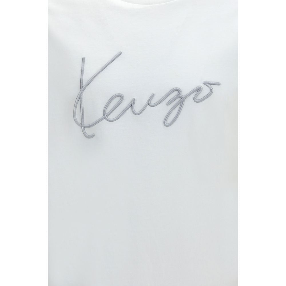 Camiseta Kenzo De Algodón Blanca - Tejido Suave Y Ligero