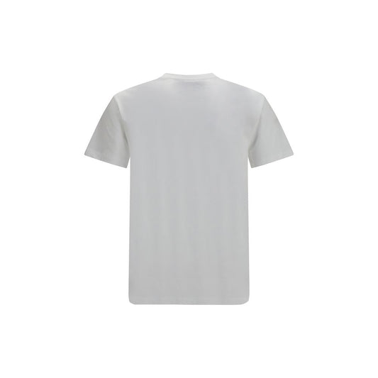 Camiseta de algodón blanca de Valentino Garavani