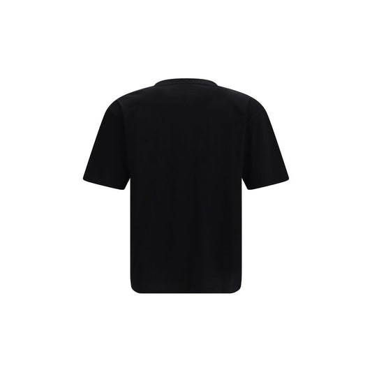 Camiseta de algodón negra Valentino Garavani