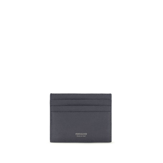 Cartera Ferragamo de piel de becerro azul Bos Taurus