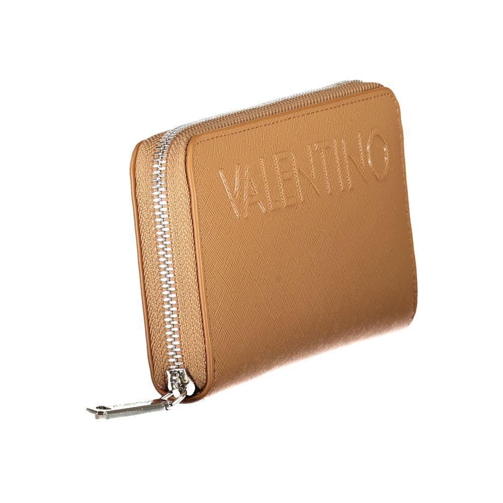 Cartera de mujer de poliuretano marrón Mario Valentino