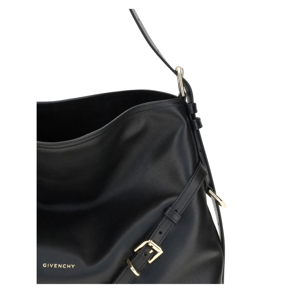 Bolso de mano Givenchy de piel de becerro negra Bos Taurus