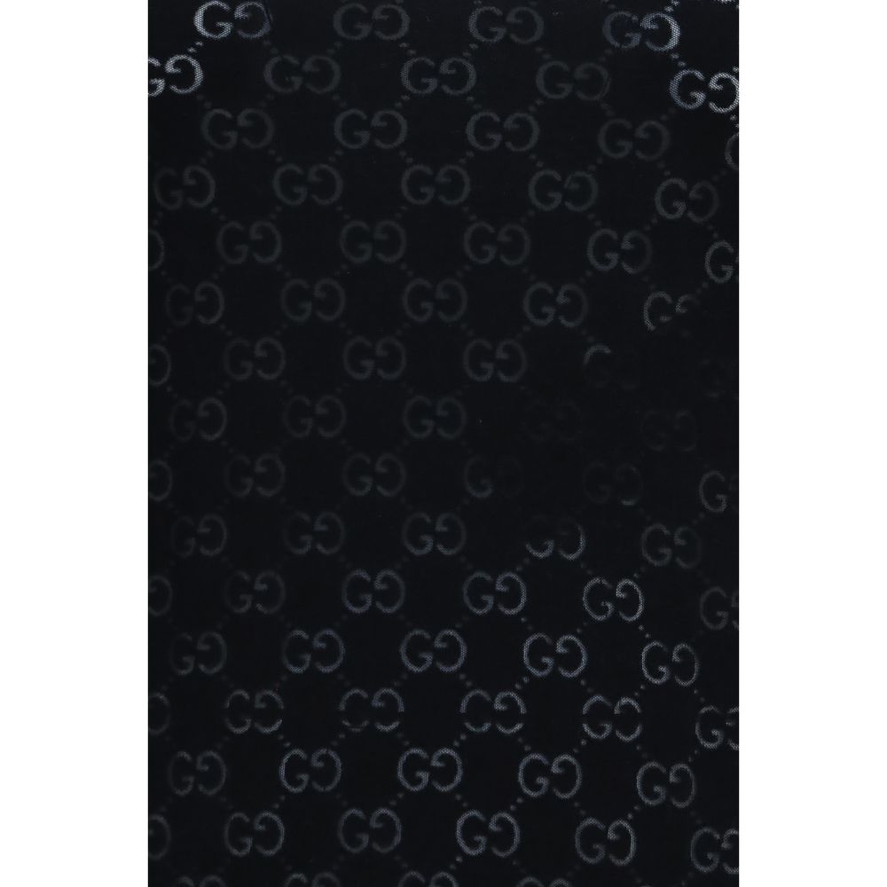 Camiseta negra de algodón Gucci