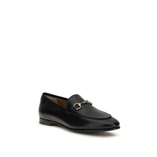 Mocasines sin cordones Gucci de piel de becerro negra Bos Taurus
