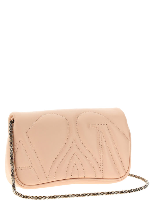 Alexander McQueen Bolso Bandolera Piel De Cordero Beige