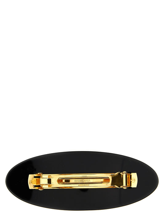 Balenciaga Horquilla negra de otras fibras