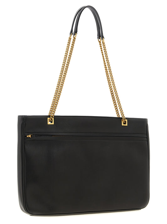 Bolso Tote De Piel De Cordero Marron Valentino Garavani