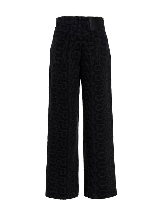 Marc Jacobs Vaqueros de algodón negros Denim