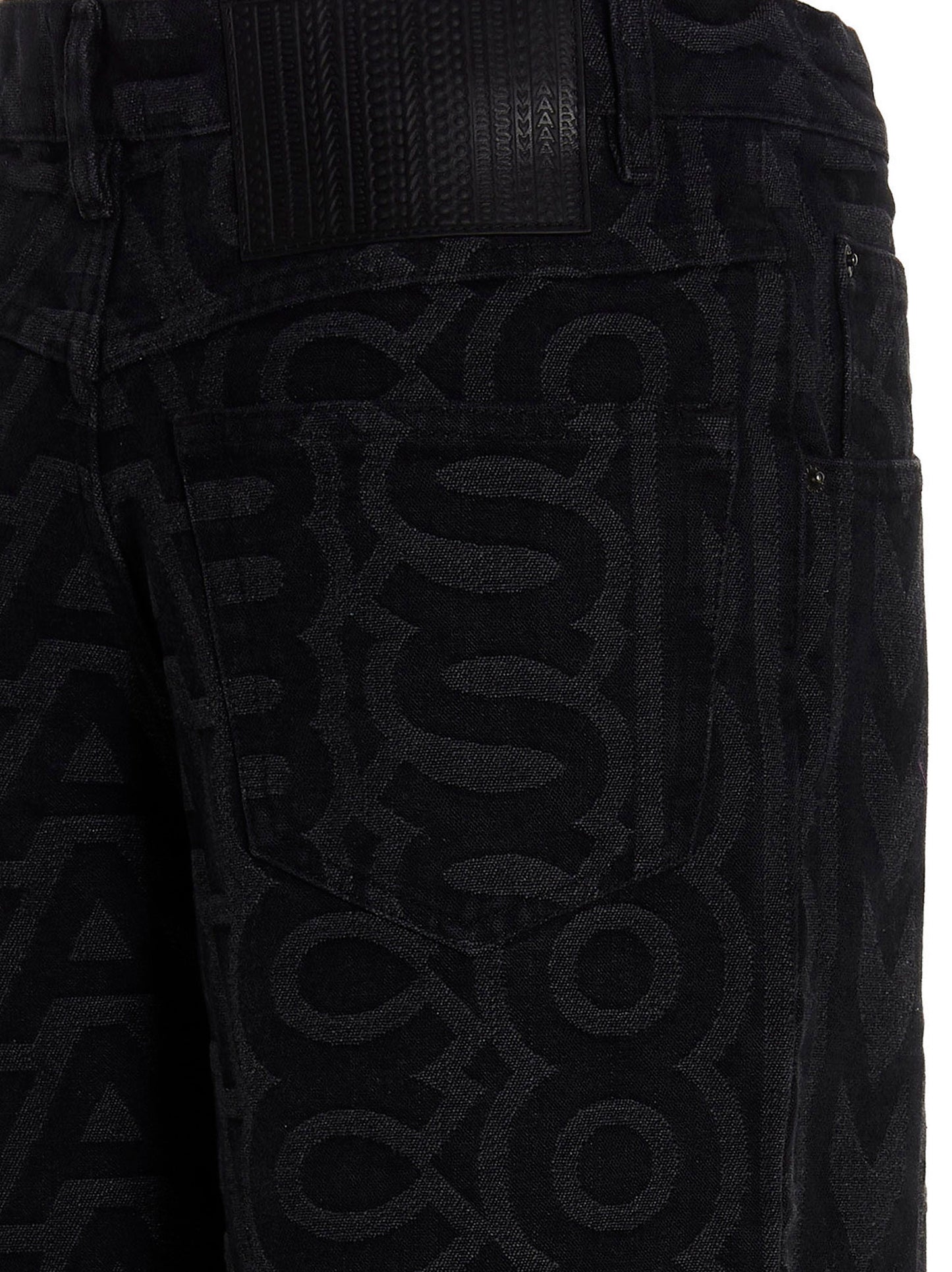 Marc Jacobs Vaqueros de algodón negros Denim