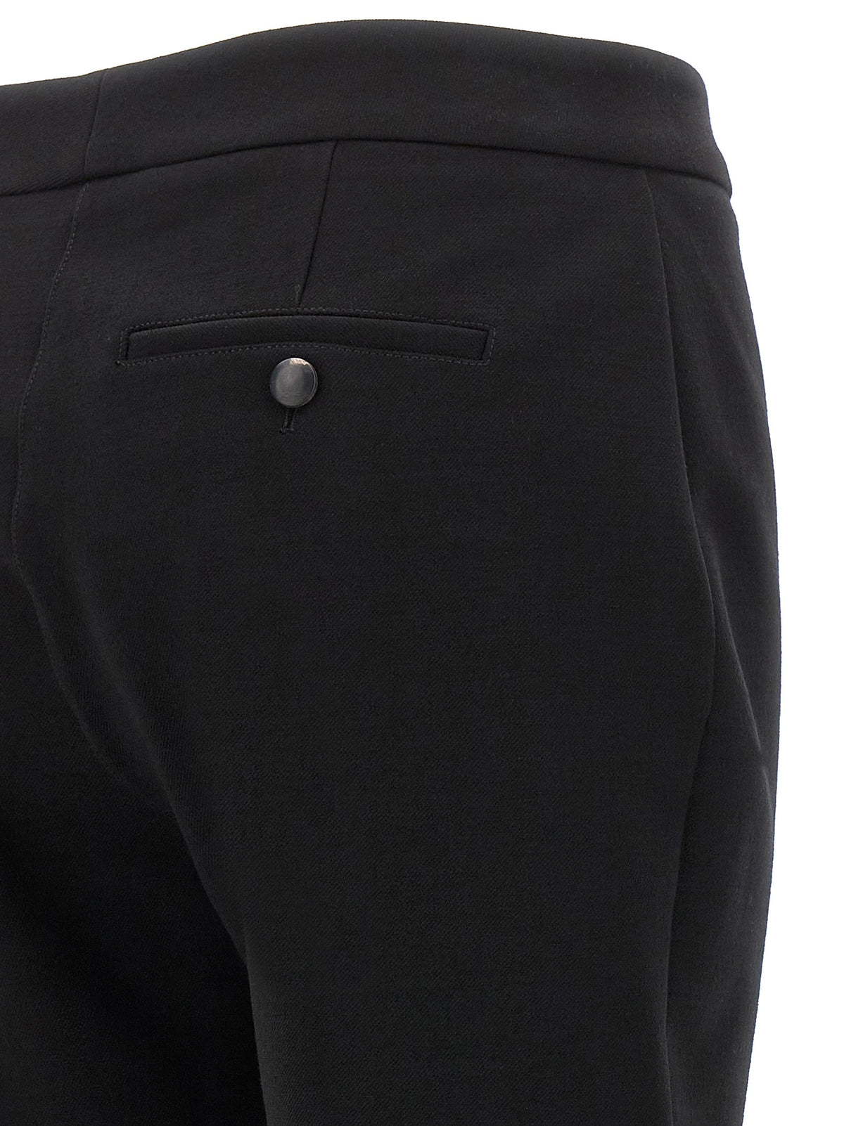 Pantalones Slim Negros De Elastano Ferragamo